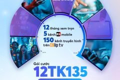 Đón Tết sum vầy, ấm áp cùng gia đình với gói cước 12MXH150