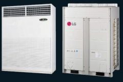 Lắp máy lạnh tủ đứng LG cho nhà xưởng