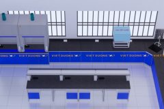 Tủ hút khí độc BestLab, Tủ hút hóa chất phòng thí nghiệm Lab Fume Hood phòng lab