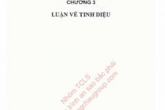 Luận Về Tinh Diệu 1