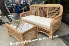 Ghế sofa dài mây tự nhiên