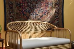 Sofa mây tre đan hiện đại phòng khách
