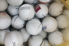 Bóng golf cũ hỗn hợp dùng để tập golf, bóng tập golf