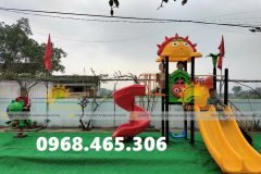 Cầu trượt trẻ em liên hoàn nhập khẩu ngoài trời uy tín chất lượng cao