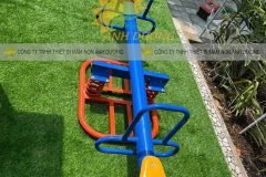 Bập bênh lò xo trẻ em 2 chỗ ngồi