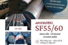 BÁN THÉP TRÒN SF55 / SF60 – HÀNG SẴN KHO, CÓ ĐĂNG KIỂM