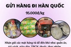 Gửi hàng đi Hàn Quốc - Tiến Việt Express
