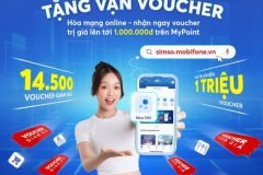 Mua SIM Online, Rinh ngay ngàn Voucher từ MobiFone