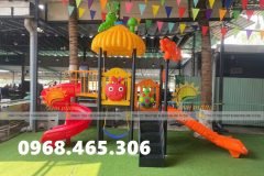 Cầu trượt trẻ em liên hoàn đa năng ngoài trời, bộ liên hoàn cầu trượt
