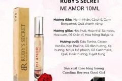 Nước hoa cao cấp Ruby's Secret Mi Amor 10ML