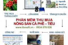 Quản lý thu mua Cafe, Tiêu và tính quy chuẩn hàng