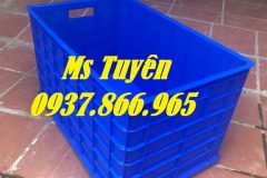 Đơn vị cung cấp thùng nhựa đặc có bánh xe dưới đáy, thùng nhựa công n