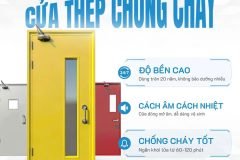 Cửa Thép Chống Cháy Giải Pháp An Toàn Bắt Buộc Và Tiêu Chuẩn Lựa Chọn Hoàn Hảo
