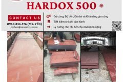 BÁN THÉP HARDOX CHỐNG MÀI MÒN – GIAO NHANH, GIÁ TỐT