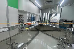 Bàn thí nghiệm inox phòng sạch, Bàn thí nghiệm inox phòng vi sinh, phòng lab
