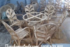 Ghế ăn mây tre đan giá rẻ