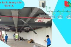 Lắp máy lạnh âm trần 3.5 HP cho văn phòng thương hiệu Panasonic S-2430PU3H/U-30P