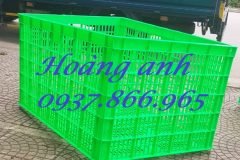 Sọt nhựa đẩy hàng trong phân xưởng, sọt nhựa, sọt kéo hàng, sọt có 2