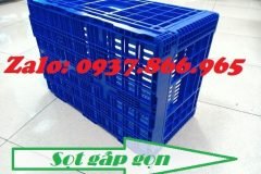 Thùng nhựa xếp gấp gọn, thùng nhựa gấp gọn, thùng nhựa rỗng- sọt nh