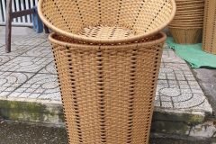 Giỏ mây trưng bày trái cây siêu thị cao 60