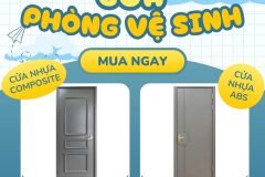Cửa Nhựa Nhà Vệ Sinh ABS Hàn Quốc: Giải Pháp Hoàn Hảo Cho Không Gian Ẩm Ướt