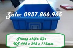 Khay đặc, khay phân loại đồ kim khí, thùng nhựa đặc B9, thùng nhựa