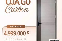 Cửa Gỗ Carbon: Xu Hướng Vật Liệu Mới Cho Không Gian Sống Đẳng Cấp