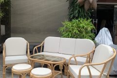 Bàn ghế sofa mây tự nhiên- Sofa mây tre đan