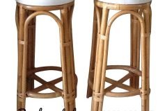 Ghế bar cao mây tự nhiên