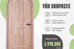 Cửa vòm Composite: Xu hướng thiết kế sang trọng và bí quyết lựa chọn tối ưu