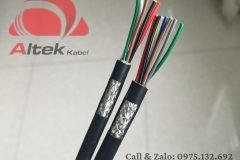 Dây cáp tín hiệu 0.22mm 2 lớp chống nhiễu Altek Kabel