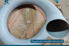 MUA ỐNG GIÓ XOẮN NHỰA ĐỊNH HÌNH PHI 150 CHẤT LƯỢNG TẠI HOÀNG MAI
