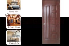 Cửa Gỗ Công Nghiệp HDF Veneer: Giải Pháp Toàn Diện Cho Không Gian Nội Thất Hiện