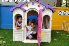 Ngôi nhà đồ chơi trẻ em bằng nhựa hàng nhập khẩu chất lượng cao