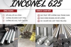 Bán Inconel 625 – Giá gốc nhà máy | Unicosteel
