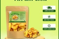 Mít sấy giòn – ít vụn, nguyên miếng, giòn rụm