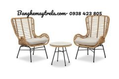 Bàn ghế ban công mây nhựa giá rẻ