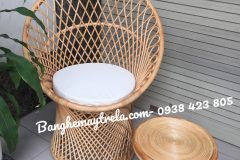 Ghế đơn mây đọc sách phòng ngủ