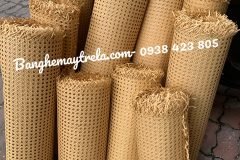 Lưới mây nhựa đan mắt cáo làm nội thất