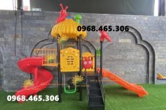 Cầu trượt trẻ em liên hoàn nhập khẩu siêu bền giá ưu đãi