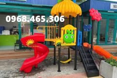 Cầu trượt xích đu trẻ em nhập khẩu, cầu trượt liên hoàn trẻ em