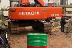Dầu Thủy Lực Cho Máy Đào Bánh Lốp