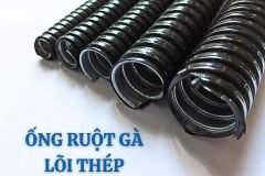 Ống ruột gà lõi thép cho hệ thống điện công nghiệp
