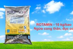 ROTAMIN – Khoáng trộn, khoáng tạt ngừa cong thân, đục cơ cho tôm