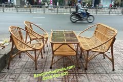 Bàn ghế mây sò phòng khách
