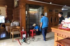 Dịch vụ đánh bóng thang máy chuyên nghiệp của AHS 24H