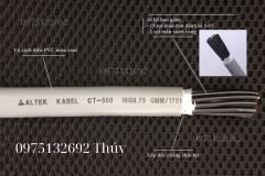 Altek Kabel - Cáp điều khiển, tín hiệu CT-500/SH-500