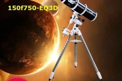 KTV phản xạ Sky-Watcher 150f750 (F5) Parabol kèm chân EQ3-D ống thép