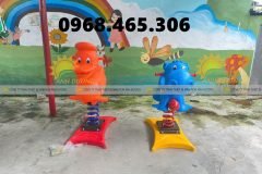 Đu quay ngựa trẻ em, thang leo xích đu trẻ em ngoài trời