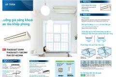 Máy lạnh áp trần Daikin cho nhà xưởng